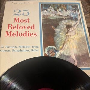 25 Most Beloved Melodies Vinyl Record